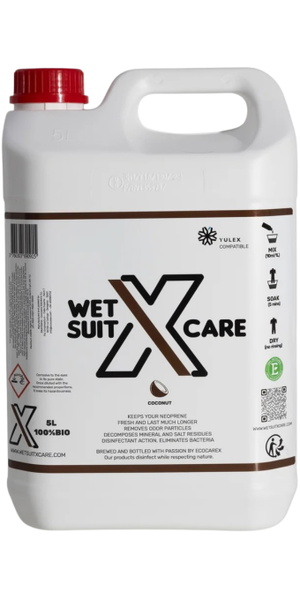 2026 Wetsuit X Care Wetsuit Cleaner Coconut 5L WXC-COCO-05L